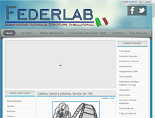 Tablet Screenshot of federlabitalia.com